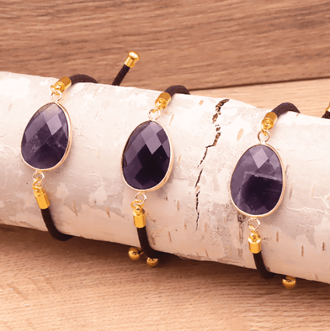 Bracelet cordon réglable  (1 pièce)