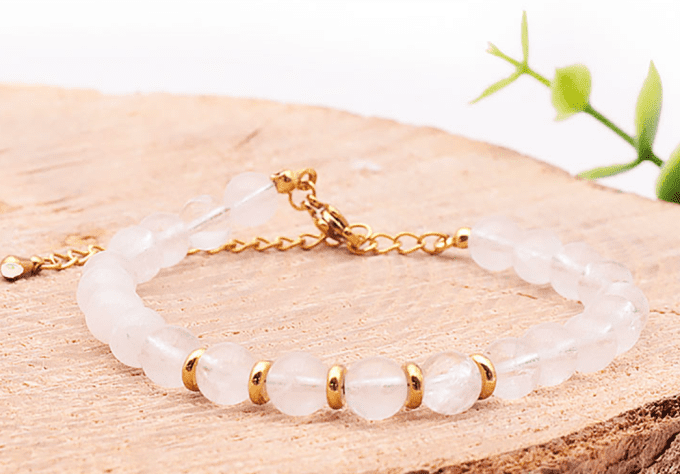 Bracelet Eira doré cristal de roche A