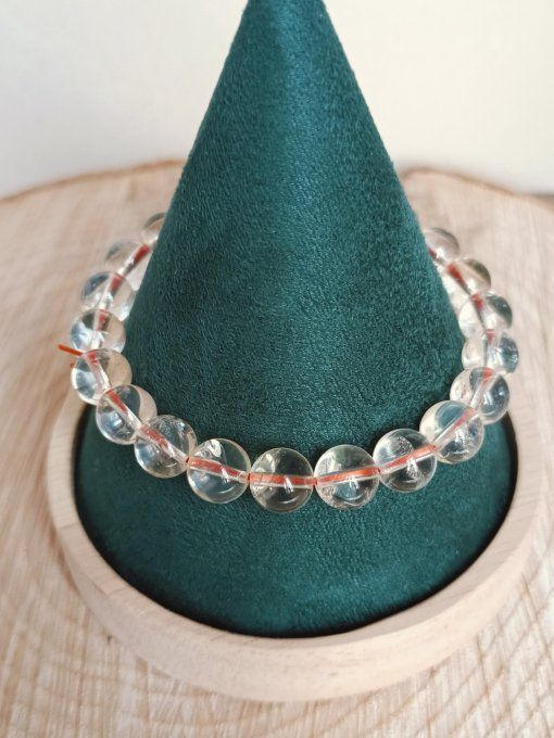 Bracelet boule 08mm citrine AA