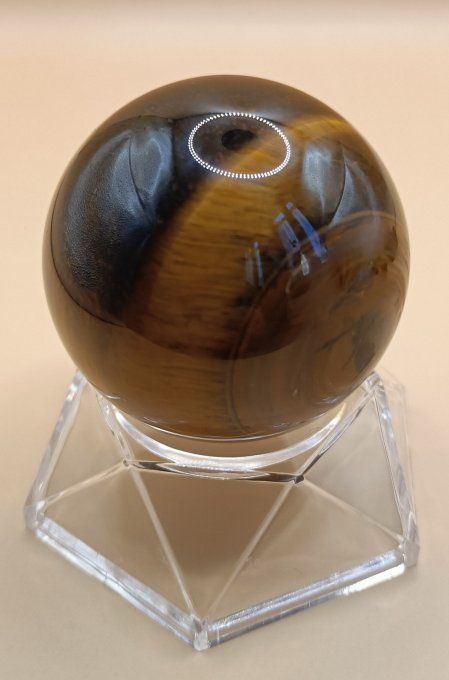 Sphère oeil de tigre AA 50 à 60mm