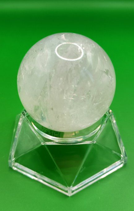 Sphère cristal de roche A 40 à 50mm